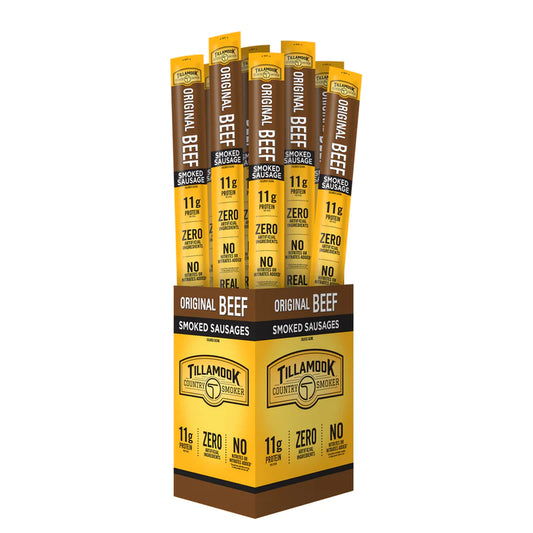 Tillamook 1.85oz Sticks Beef Sausage