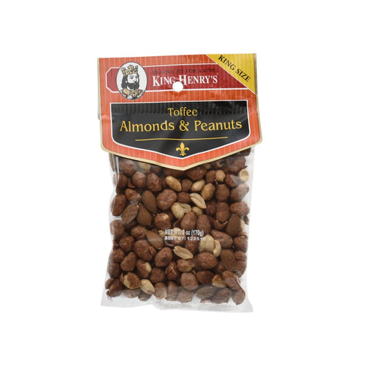 King Henry Toffee Almonds and Peanuts King Size